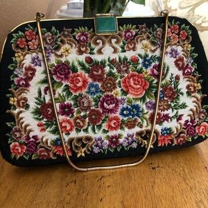 Needlepoint purse